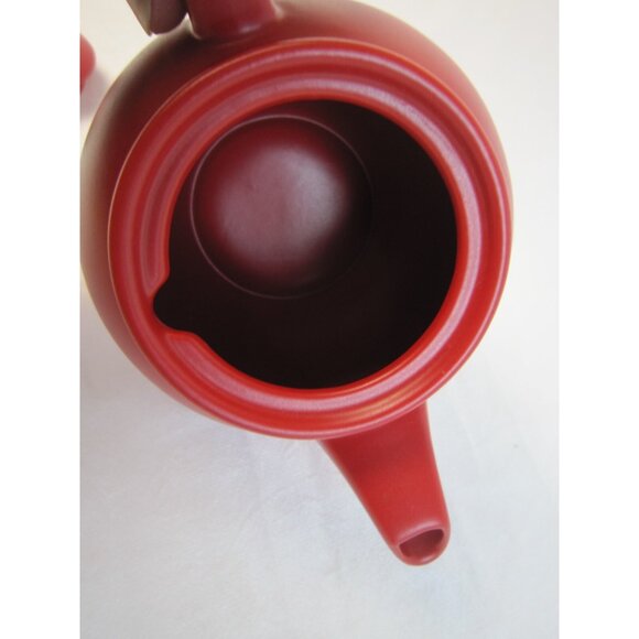 Celestial Seasonings Chantal 2003 Small Red Tea Pot - Picture 6 of 8